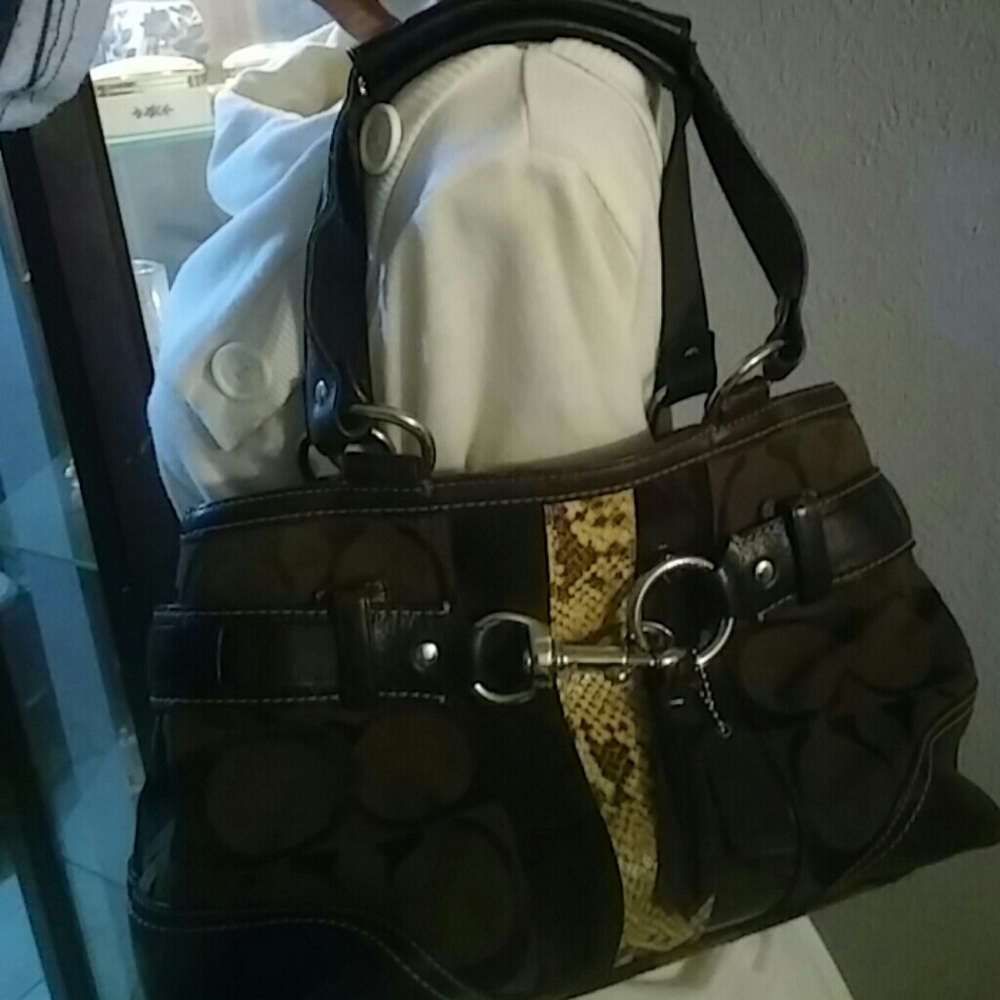 Authentic Coach Python Purse - Picture 6 of 6